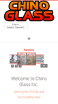 Mobile Screenshot of chinoglassinc.com